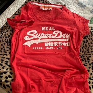 SuperDry Scoop Neck T Shirt